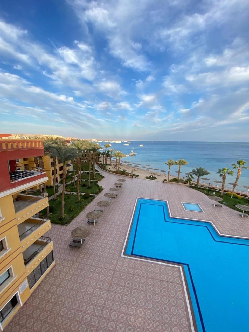 Esplanada Hotel Apartments Hurghada Exterior foto