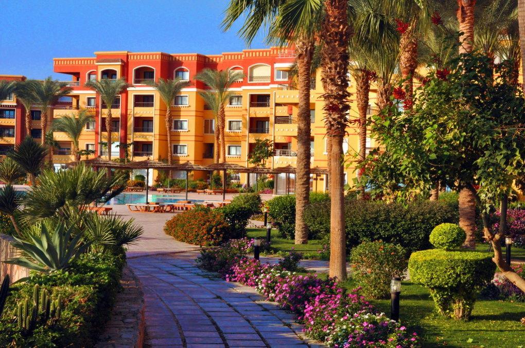 Esplanada Hotel Apartments Hurghada Exterior foto